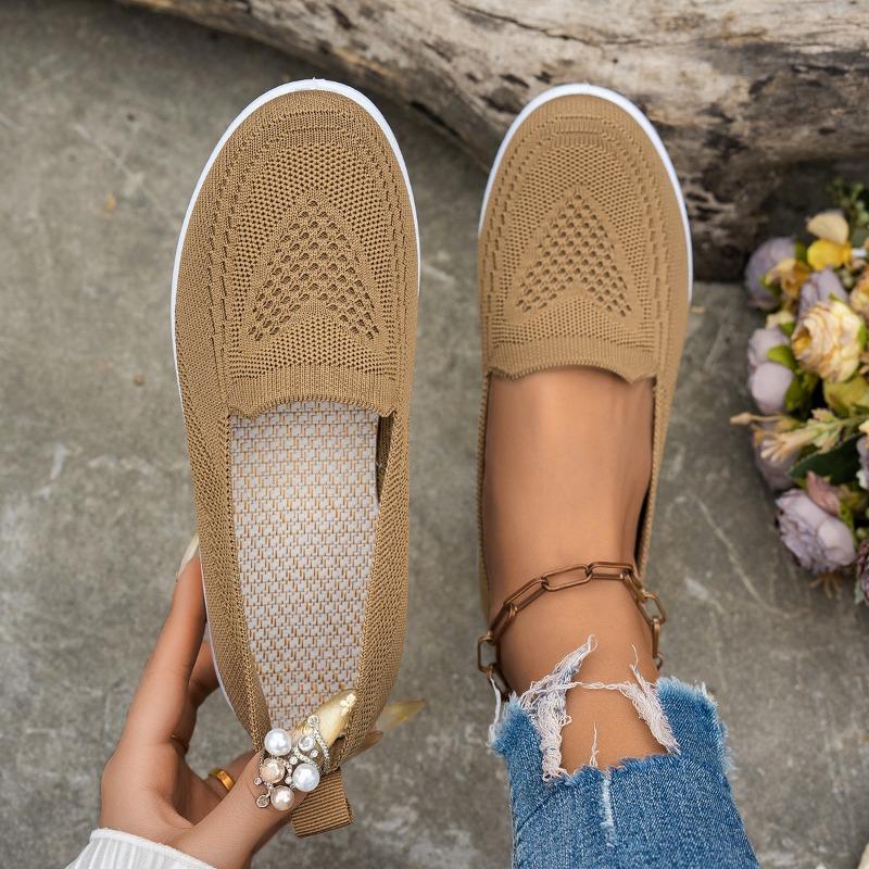 Summer New Mesh Women's Shoes Casual Fashion One-pedal Shoes Women's Mesh Breathable and Comfortable Women's Shoes