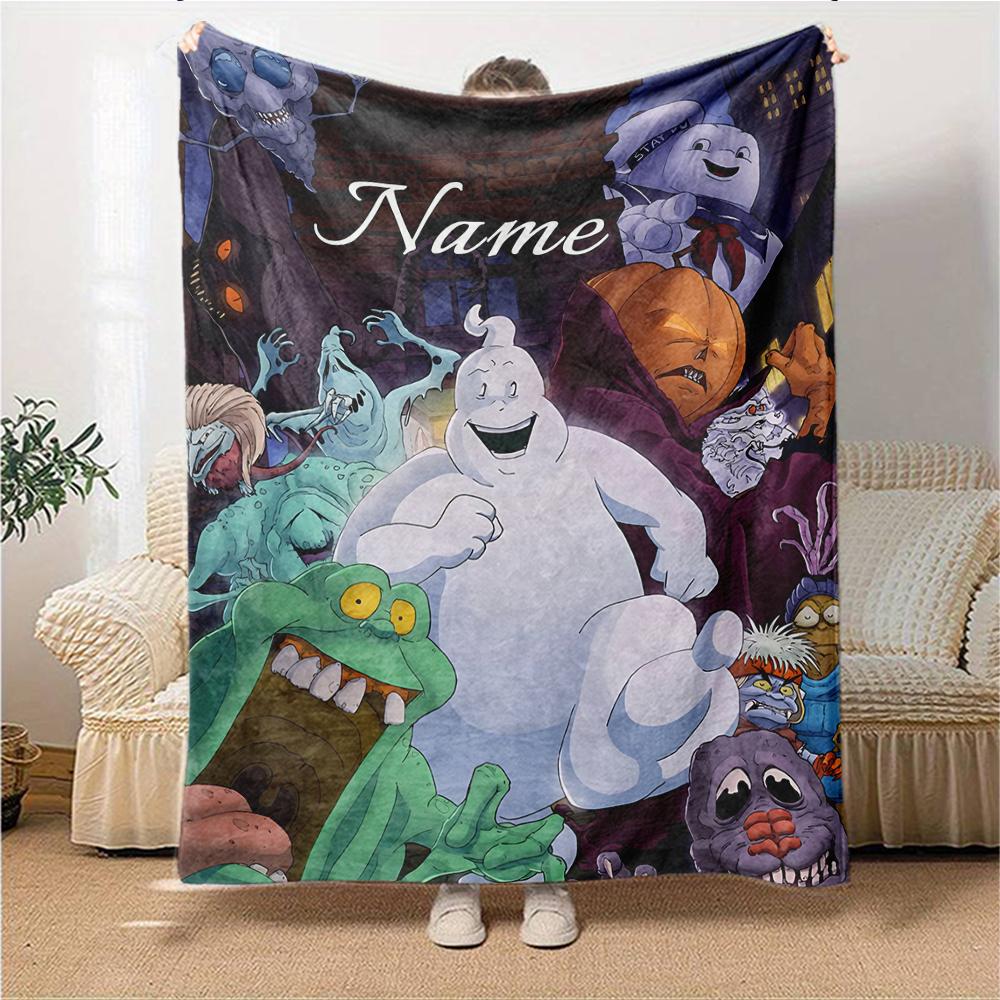 Custom Name "Superhero Friends Adventure" blanket for Couch & Bed, Plush Cozy Fuzzy Blanket Super Soft & Warm Blankets for Fall and Winter. 0908155