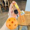 Detachable Pickleball Paddle Keychain Acrylic Fitness Series Pendant  Bag Accessories
