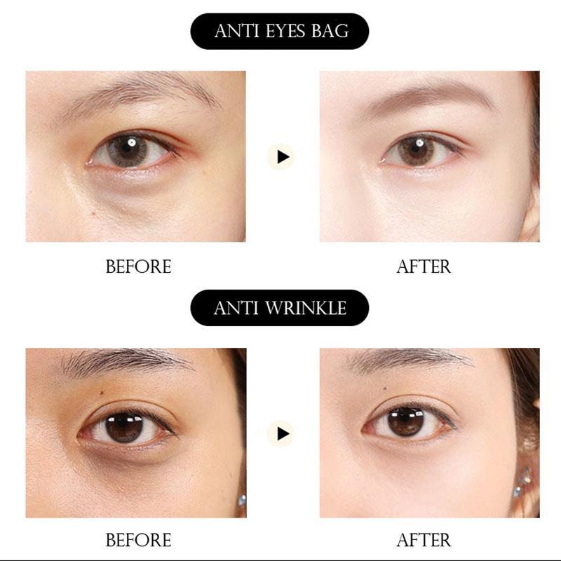 InniCare 60Pcs Collagen Eye Mask Anti Wrinkle Remove Dark Circle Moisturizing Eye Patches Eye Masks Korean Skin Care Products