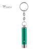 UV Flashlight Keychain Mini Battery Operated Portable Multifunctional Anti-fake Money Detection Metal Black Lamp Torch Key Ring Backpack Supplies