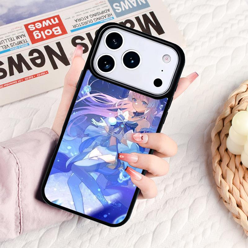 Genshin Impact Sangonomiya Kokomi Phone Case For IPhone 17 16e 15 14 13 12 11 Pro Max Air Mini Soft Protective Cover