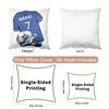 Customized Name and Number Football Jersey T-Shirt with Pillow Cover for Family and Friends Gifts