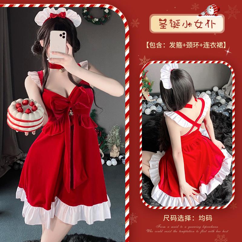 

Боевое платье милое платье принцессы ведущий прямой трансляции чистый порыв праздничная форма сцена рождественский костюм для выступления 1 one size fits all красный