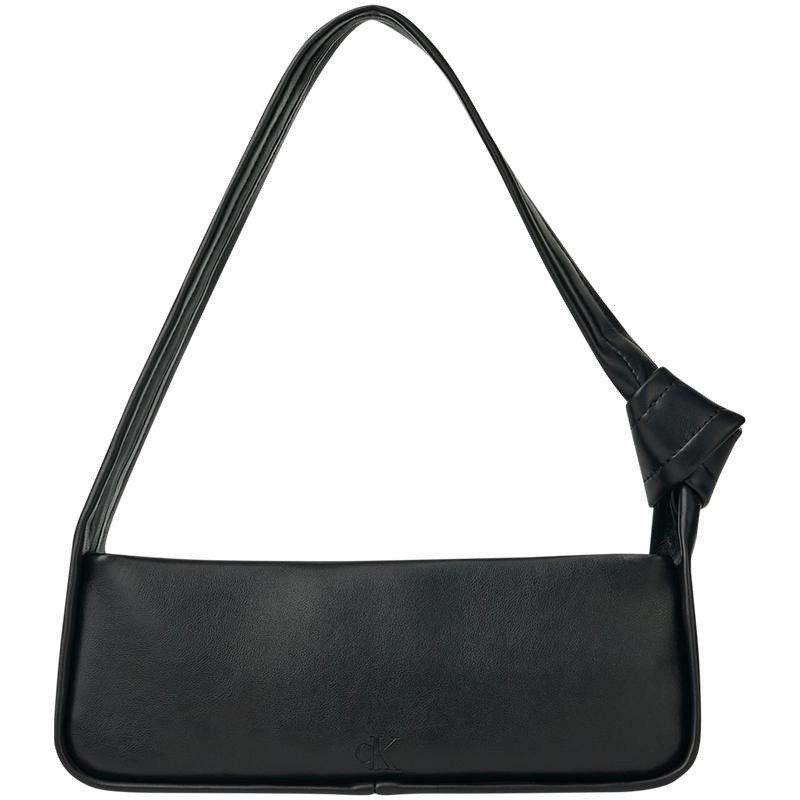 Calvin Klein Fashionable Elegant Casual Twist Design Daily Commuting Medium Shoulder Bag Women bags Space-Black DH3734-UB1