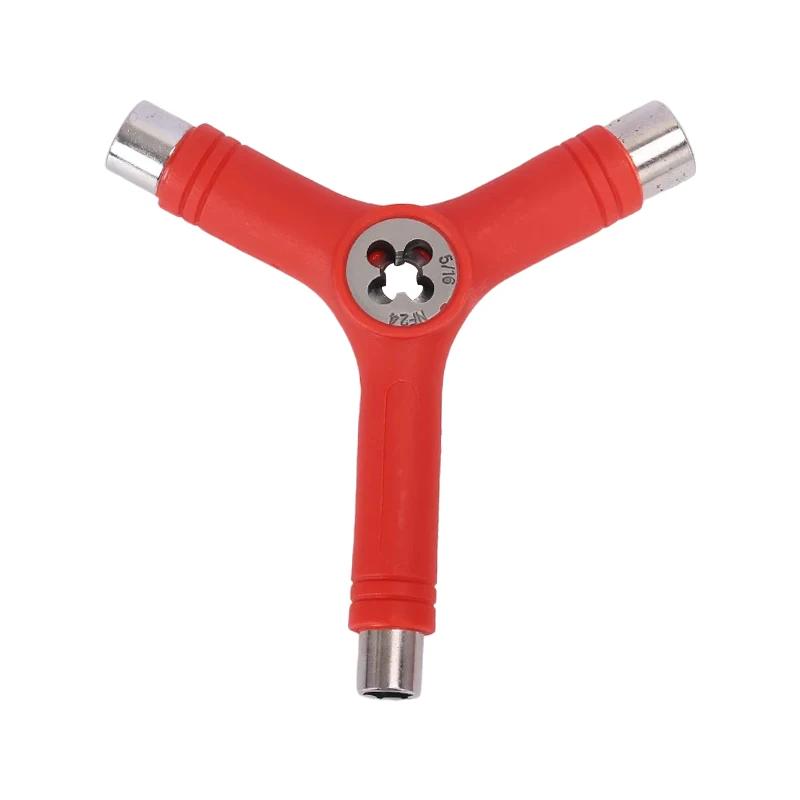 High Quality Y Shape Multi-Function Longboard All In One Screwdriver Roller Skate Tool Skate Tools Skateboard Wrench Tool