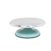 10/12 INCH Baking Tools Aluminum Alloy Birthday Cake Turntable Plastic Ceramic Turntable Glass Turntable Flower Mounting Table