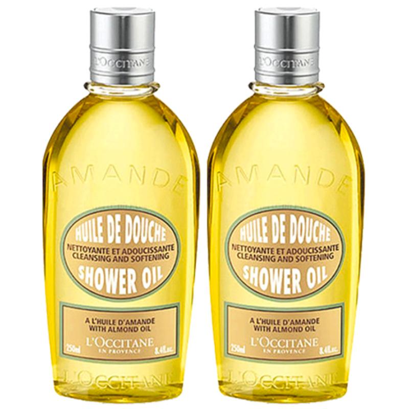 L occitane Almond Shower Oil 250ml*2