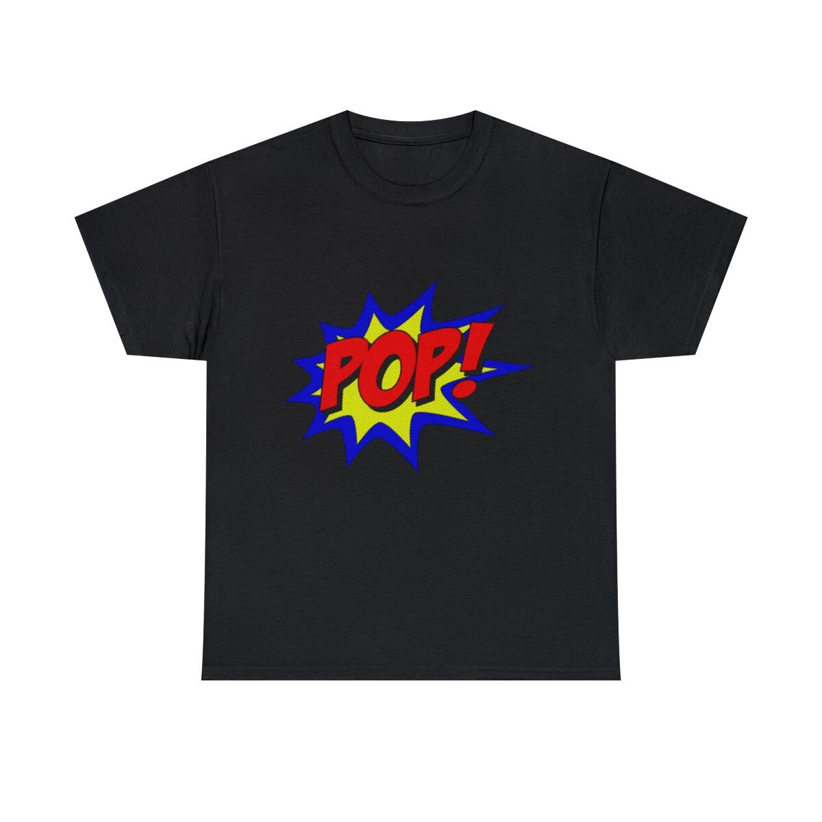 Superhero Pop Graphic Tee Shirt, S-5XL XL