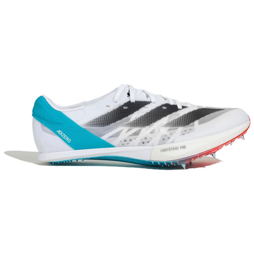 Adidas Adizero Prime Sports Second Generation Shock Absorption Durable Low Top Sprint Racing Running Shoes Unisex Sneaker White IE2766