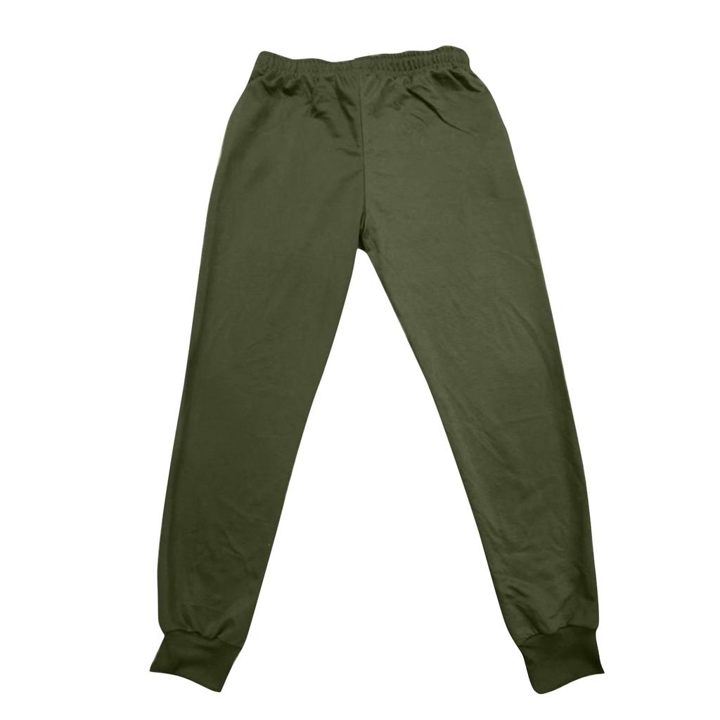 Men's Solid Color Drawstring Sports Pants Men's Casual Sports Trousers