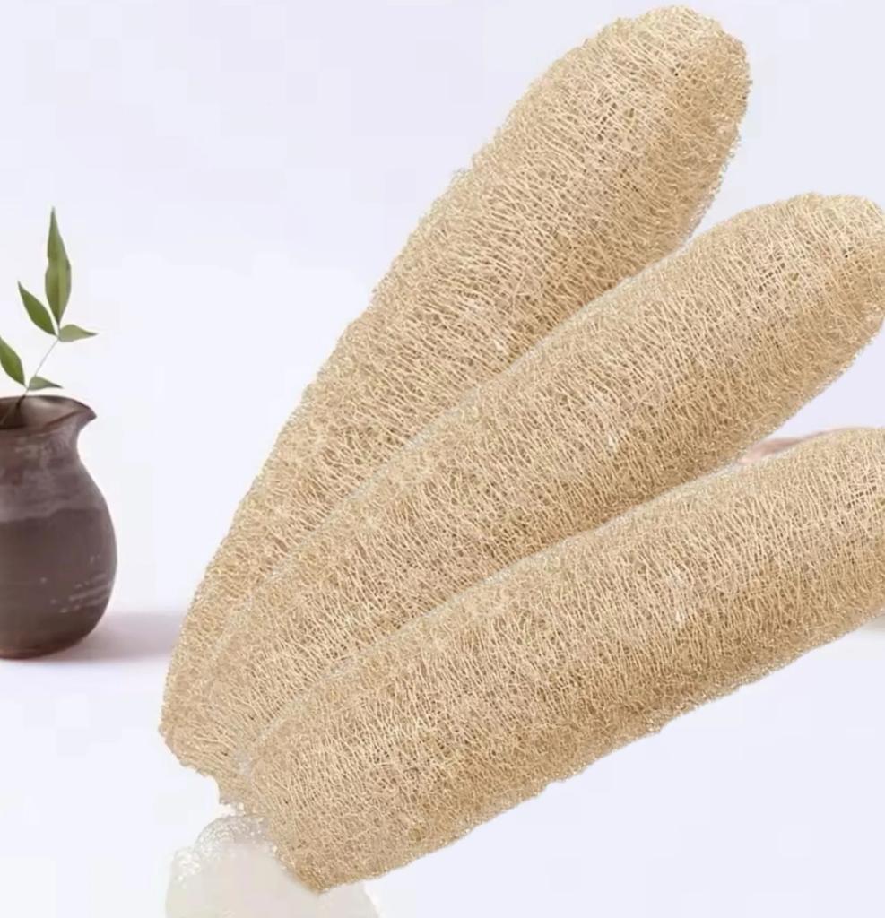 Natural Loofah Sponge Multi-purpose Cleaning Tool for Kitchen Bathroom Scrubber For Daily Cleansing Wash Body Scrubber Spa