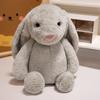 Jelly Lop-Eared Rabbit Plush Toy – Floral Cloth Doll, Christmas Gift for Girls