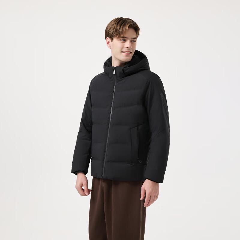 Men's Detachable Hood Down Jacket