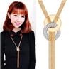 Multi-Layer Tassel Sweater Chain Long Necklace - Women's Retro Fashion Accessory