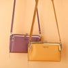 Women's Crossbody Bag Simple and Versatile Coin Purse Large-capacity Long Zipper Mobile Phone Bag Creative Single-shoulder Bag