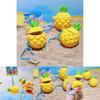 Stitch Summer Beach Collection Pineapple Silicone Keychain With Cute Character Design For Kids And Teens