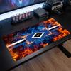 Tapis de Souris XXL Hamburger SV Football, Tapis de Bureau Étendu Antidérapant pour Gaming, Bureau, Maison
