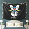 Mazinger Z Goldorak Actarus Grendizer Maske Wandteppich Wandbehang Ästhetische Heimdekoration Wandteppiche für Wohnzimmer Schlafzimmer