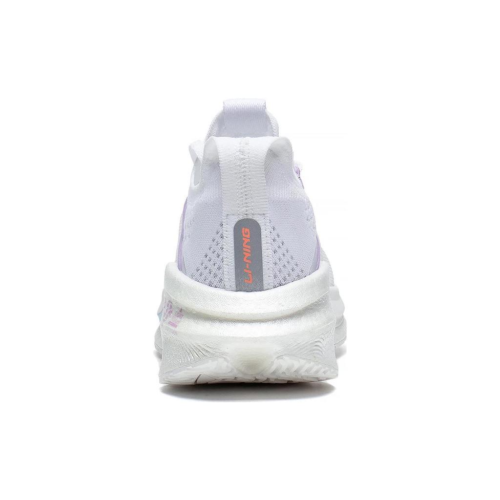 New LiNing Jueying Essential Anti Slip Wear Resistant Low Top Running Shoes Women's White Blue Orange Purple ARRT008-13