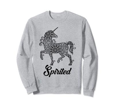 Unicorn Mandala - Empowerment - Spirited Away Sweatshirt