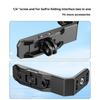 Horizontal Action Camera Bracket Mount Durable Structure Compact Portable Magnetic Horizontal Adapter Bracket for Insta360 X4