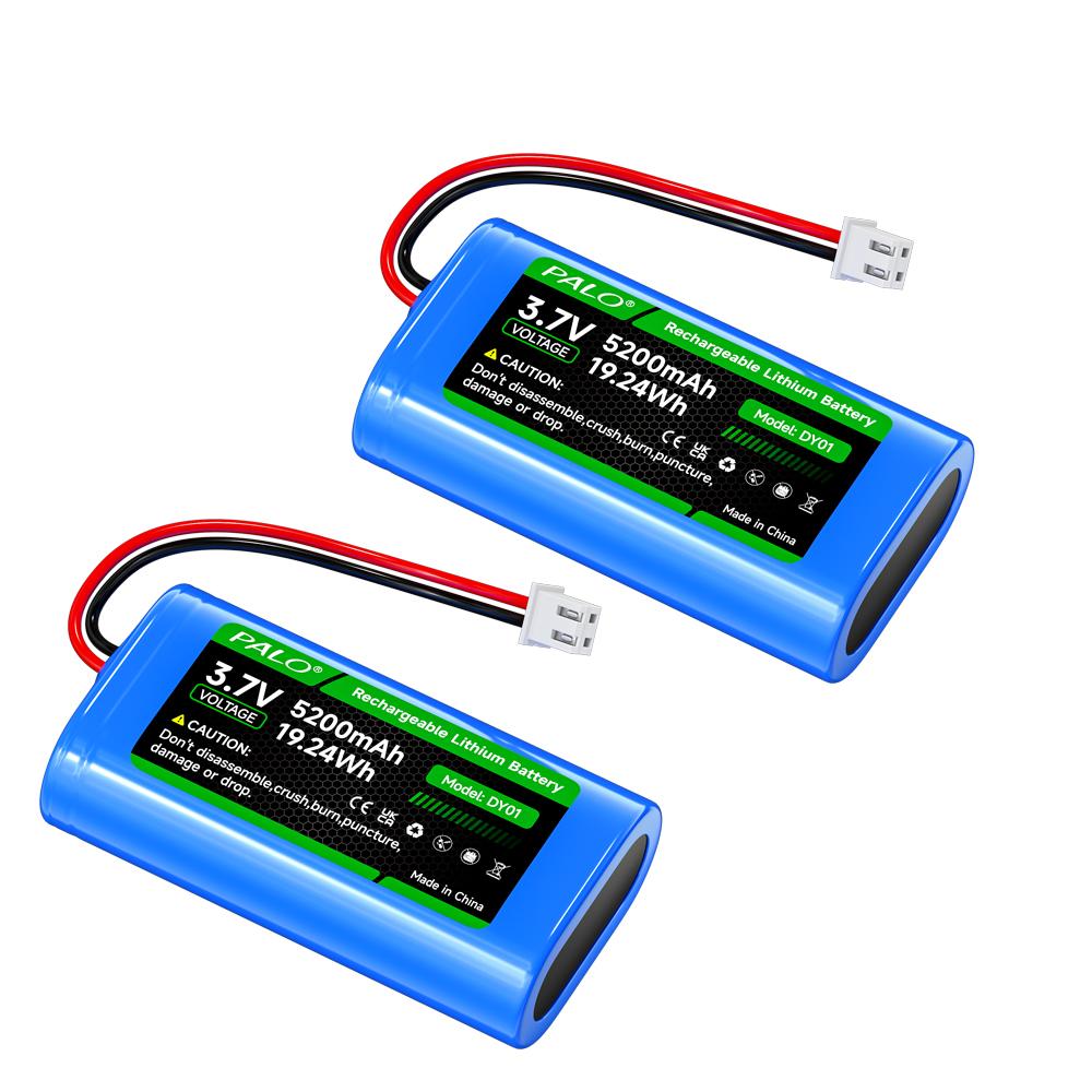 3.7V Lithium Battery Pack 5200mAh Replacement Batteries for GPS,intercom,RC Car,vehicle Trip Data Recorder,bluetooth Speaker