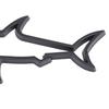 3D Metal Car Styling Sticker Hollow Fish Shark Emblem Badge Decals Automobiles Motorcycle Computer Fuel Cap Accessories
