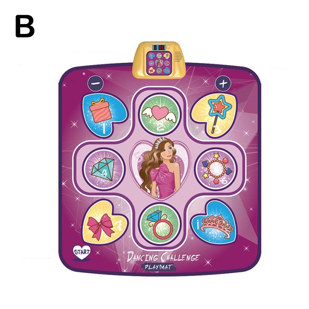 Electric Dancing Mat Parent-Child Game Machine Interactive Keyboard Electronic Blanket Blanket D1T2