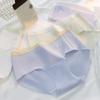 6Pcs Women Cotton Panties Sexy Underwear Girls Briefs Solid Panty Breathable Plus Size 3XL Underpants Mid-Waist Female Lingerie