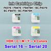 Chip Cartuccia d'Inchiostro da 1100ml/colore T46C per Epson SureColor F6370 F9470 F9470H SC-F6370 SC-F9470 SC-F9470H T46C8 T46C2 T46C3 T46C4