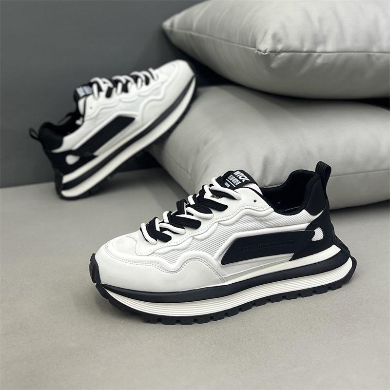 

New spring breathable sports casual shoes platform waffle running shoes zmd 38