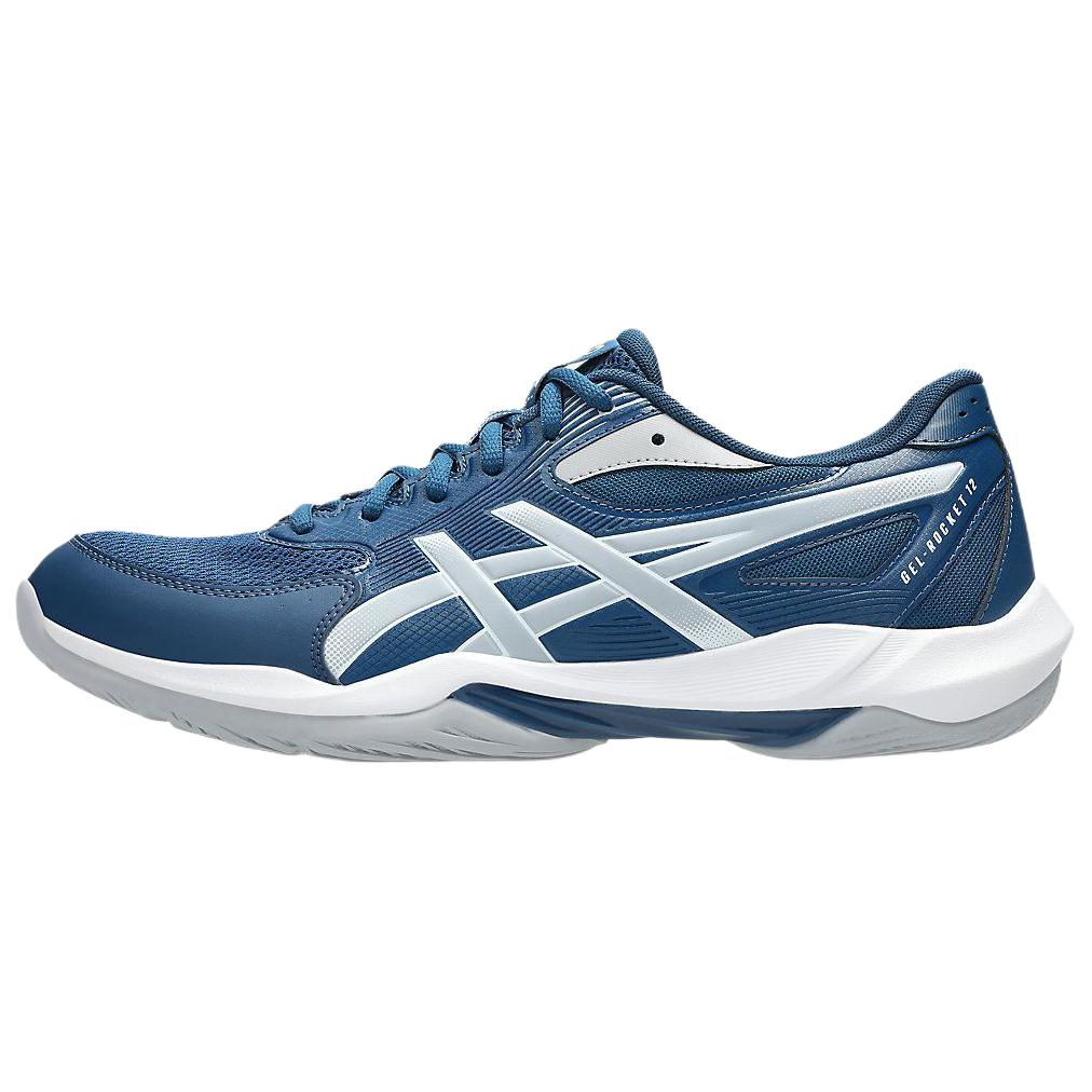 ASICS Gel Rocket 12 Mako Blue Piedmont Grey Men Sneakers 1071A116-400