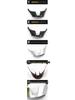 CX-4 Steering Wheel U-Shaped Decorative Frame & Electroplated Center Console Sequin Accessories