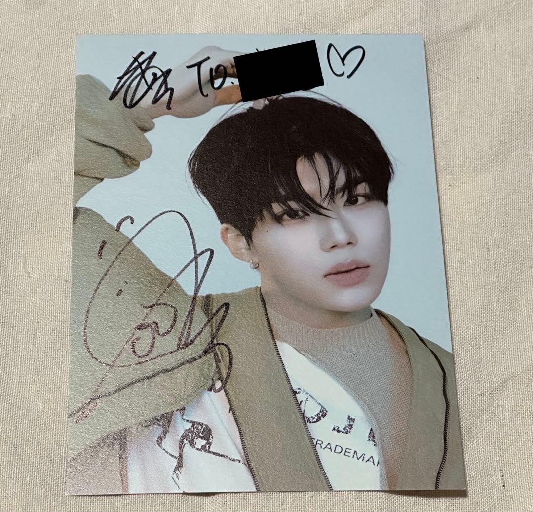 

[USED] zb1 zerobaseone Zebewan Gunuk autograph