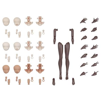 30MS Optionale Körperarme Teile Beinteile Plastikmodellteile & [Braun] Vorlackiert
