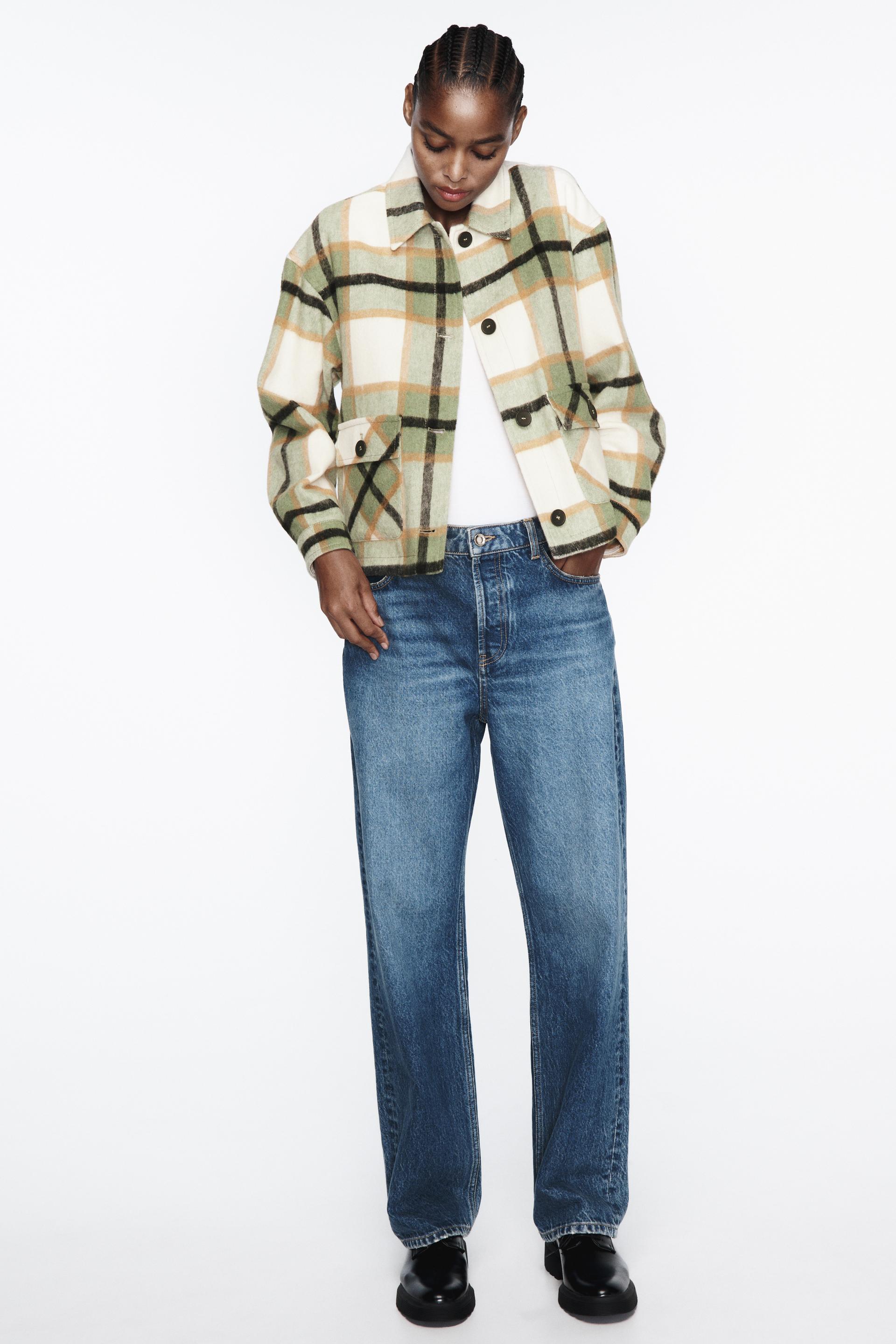 

РУБАШКА В Клетку С НАКЛАДНЫМИ КАРМАНАМИ