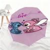 1pc Disney Stitch Couple's Fully Automatic Umbrella, All-Occasion Dual-Use Umbrella for Sun and Rain, Portable Folding Umbrell