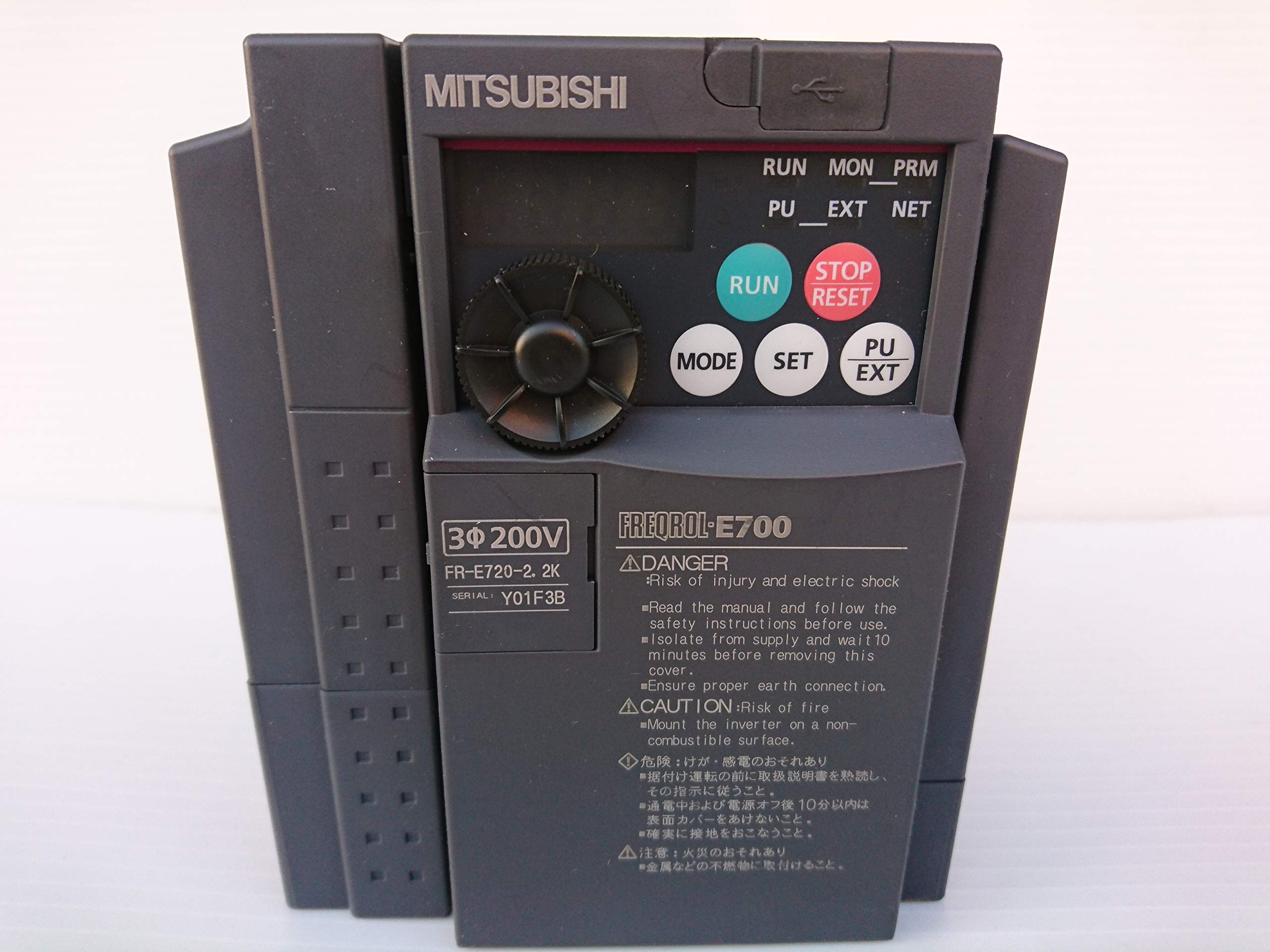 

Mitsubishi Electric Inverter General-purpose FR-E700 FR-E720-2.2K