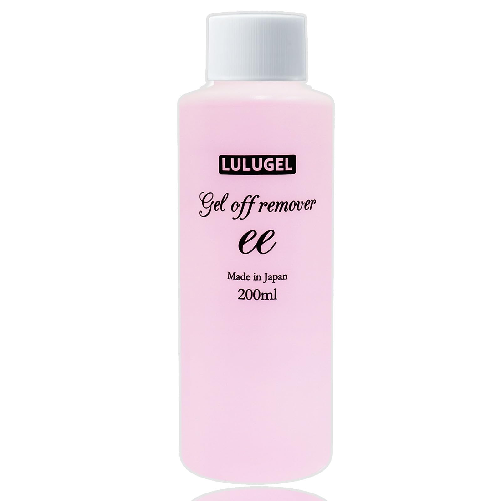 LULUGEL Acetone Gel Nail Remover 200ml Powerful Gel Nail Nail Polish Gentle on Can also be used as a Nail Glue Remover [Refreshing Scent, Remover]