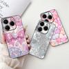 Luxury Matte Silicone Soft Case For Tecno Spark 20 20Pro 20 Pro+ 4G 5G Spark 20C KJ7 KJ6 KJ5 BG7 Capa Flower Loving Heart Cover