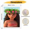 Disney Moana Flower Crown Paint By Number Kit Number Drawing Canvas DIY Picture Home Decor Art Craft Wall Gift Set For Adults Decor