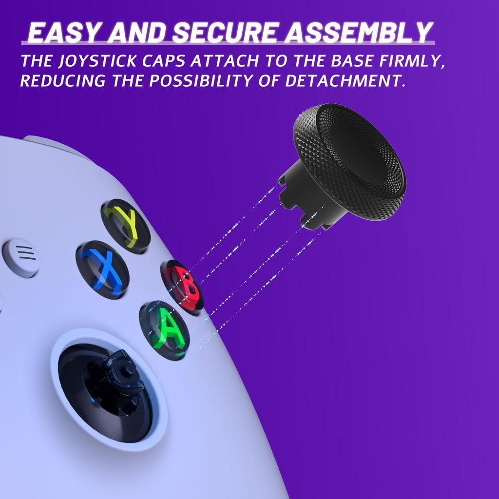 EXtremeRate ThumbsGear V3 vyměnitelný ergonomický palec pro kompatibilní s Xbox Core Náhradní analogový palec pro kompatibilní s Xbox One
