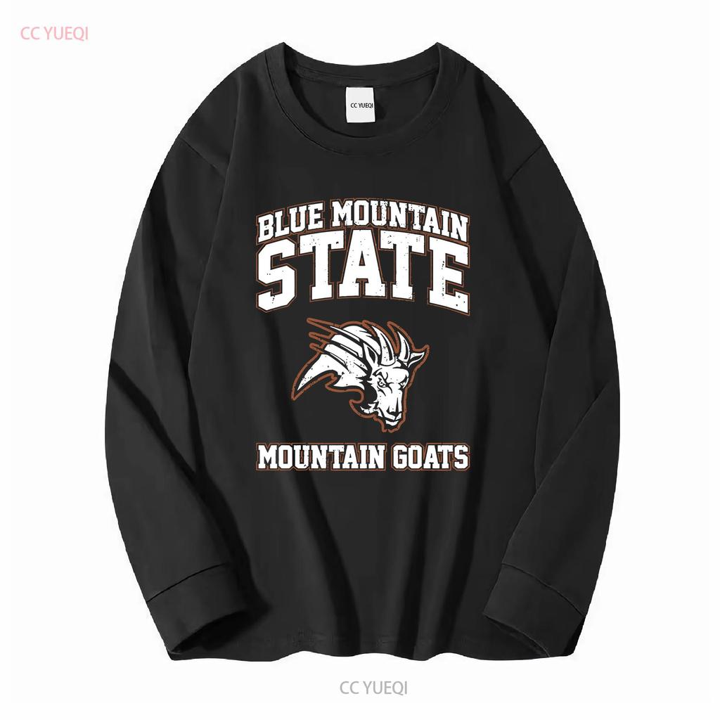 Blue Mountain State Goats Essential T Shirt long or short sleeves vintage Washed Soft Comfortable Top For Everyday Wear