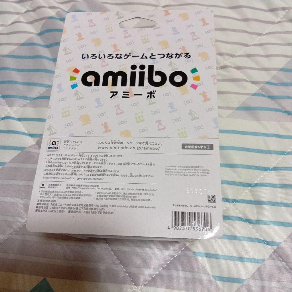 [USED] Splatoon amiibo Girl (Neon Pink)