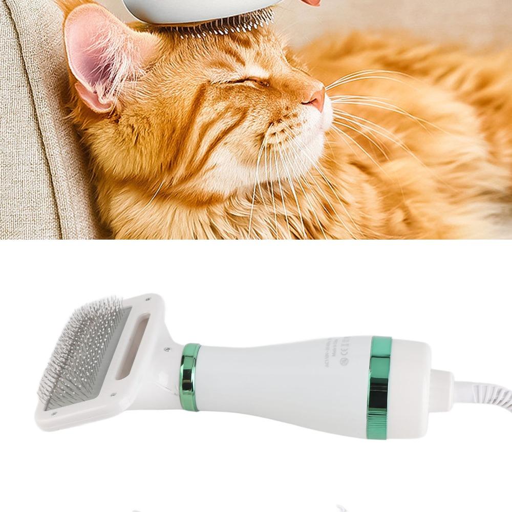 300W Power Pet Blow Dryer Brush Adjustable Warm Air Dog Cat Grooming Tool Dog Cat Hair Trimming