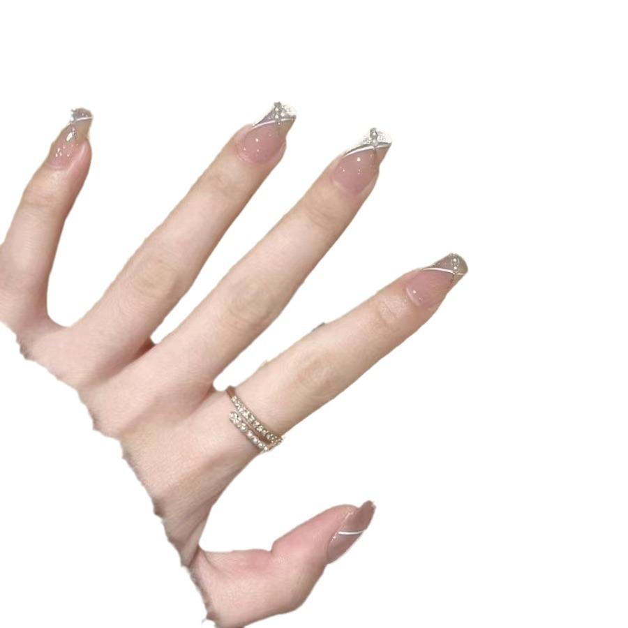 Piesă de armură pură făcută manual, handmade, high-end, ochi de pisică pură dorință, francez, nude nou, perlă cu fir de tragere în gradient