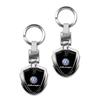 1Pcs Car Emblem Stying Metal Key Rings Shield Shaped Keychain For Volkswagen Golf-6 7 4 5 POLO Passat B5 B6 B7 T4 T5 Tiguan Jetta Gol