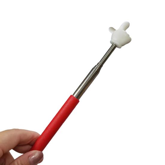 Ukazovátko na prst Profesionální teleskopické ukazovátko pro učitele Ruční ukazovátko s dlouhou životností do třídy