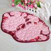1pc-Door Mats Cute Big Feet Water Absorbent Non-slip Bath Rug Mat Carpet